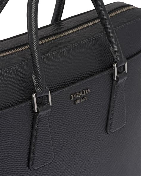 prada briefcases|prada briefcase saffiano.